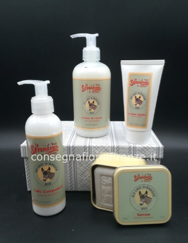 Kit bagno completo al latte d'asina